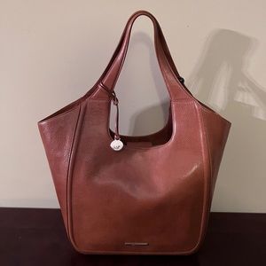 BNWT Brahmin Carla Caramel Lyla + Ady Wallet